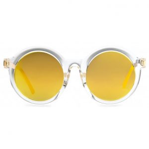 Mokki Sunglasses for men and woman #2216 - Transparent white