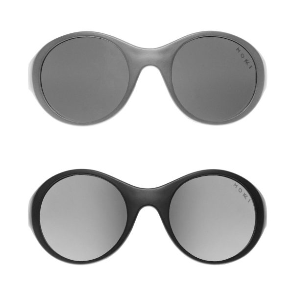 Mokki Sunglasses for kids click and change Black and gray
